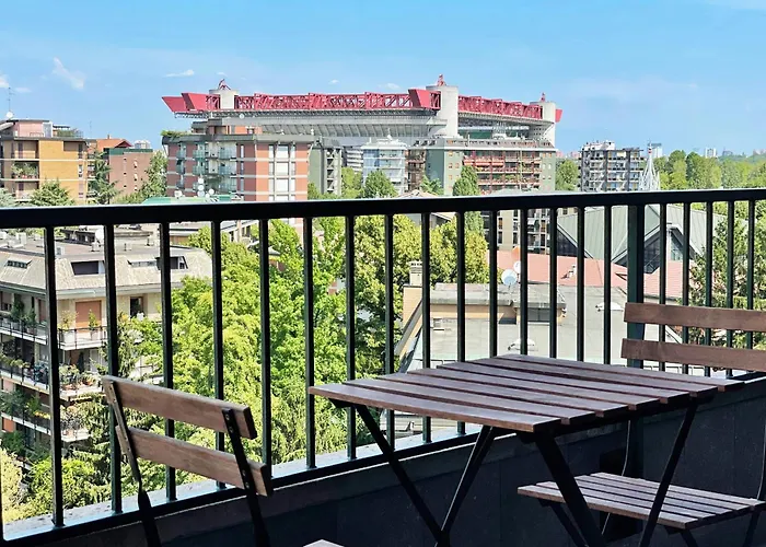 Bwr - Elegant Loft With Terrace, San Siro * Mailand